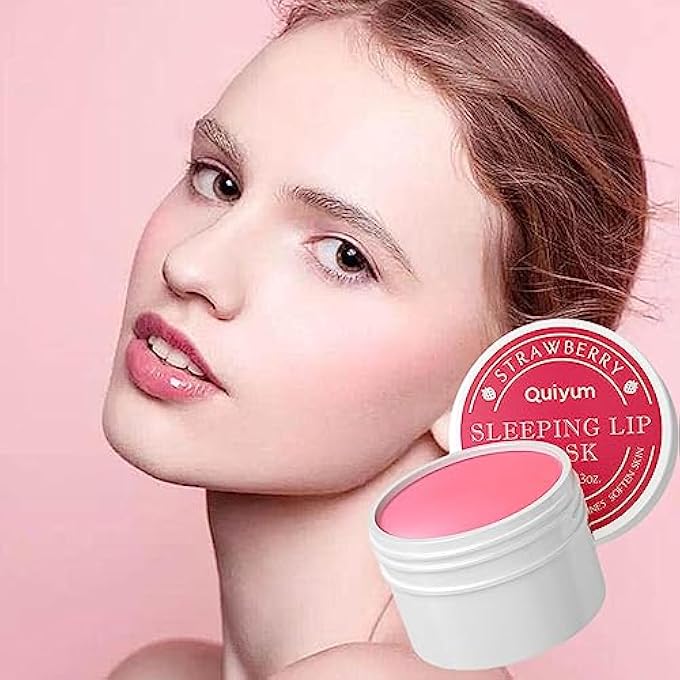 rayihni LIP SLEEPING MASQUE,SLEEPING MASQUE FOR DRY CRACKED LIPS - MOISTURIZING LIP MASQUE FOR DRY CRACKED LIPS, SKINCARE LIP OILS, 15G SOFTEN SKIN, REPAIRS LIP WRINKLES, DRY, CRACKED, PEELING LIP - Image 2